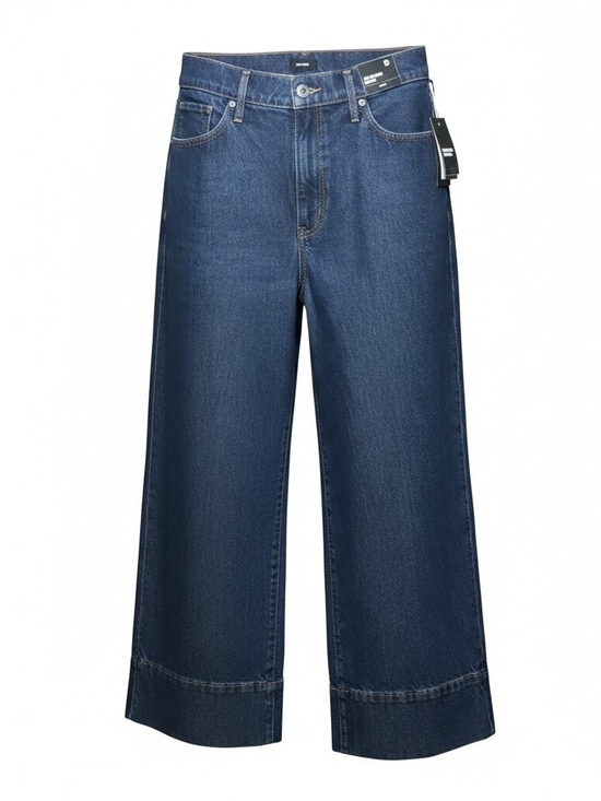 Express Denim - Express Wide Leg Ankle High Rise Jeans